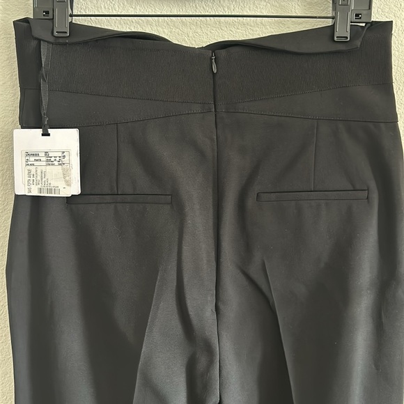 REDVALENTINO | Grosgrain Trimmed Flannel Tapered Pants - Picture 7 of 9